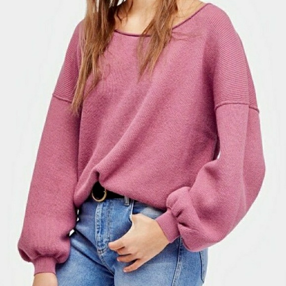 Free People Sweaters - Balloon Sleeve Sweater